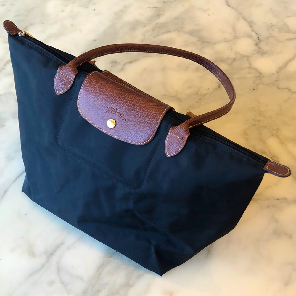 Black Longchamp tote bag, excellent condition